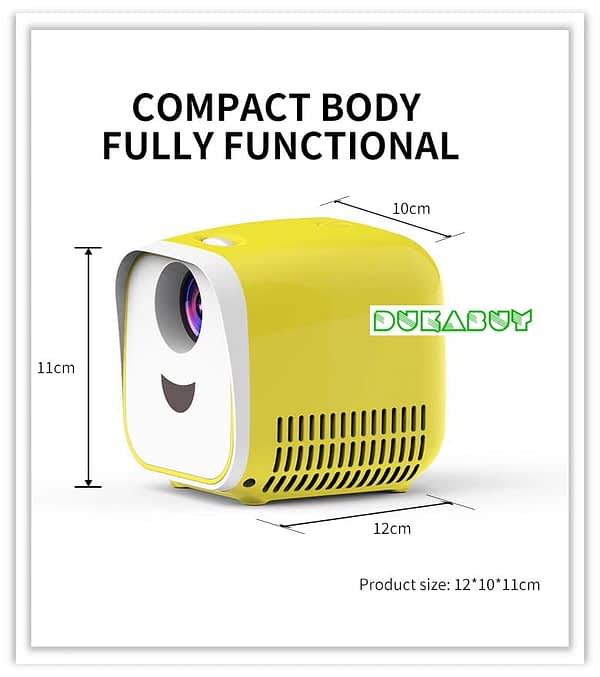 Mini LED Projector LeJiada YG300 buy online nunua mtandaoni Available for sale price in Tanzania DukaBuy 111