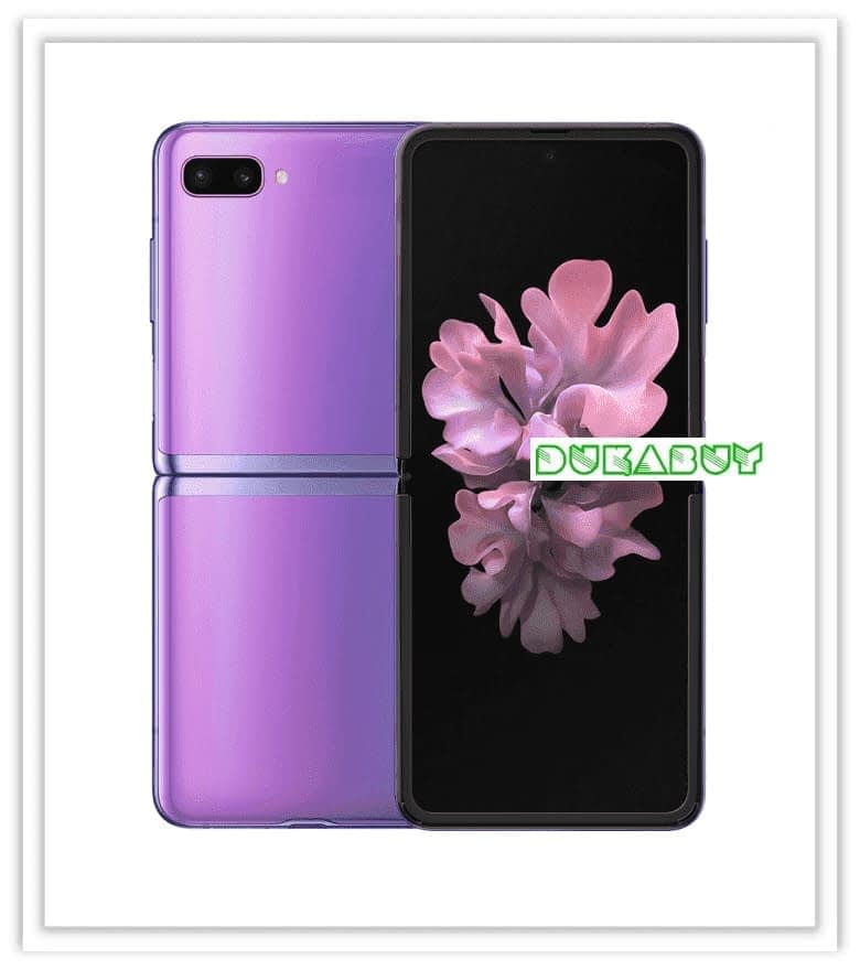 Samsung Galaxy Z Flip purple buy online nunua mtandaoni Tanzania DukaBuy