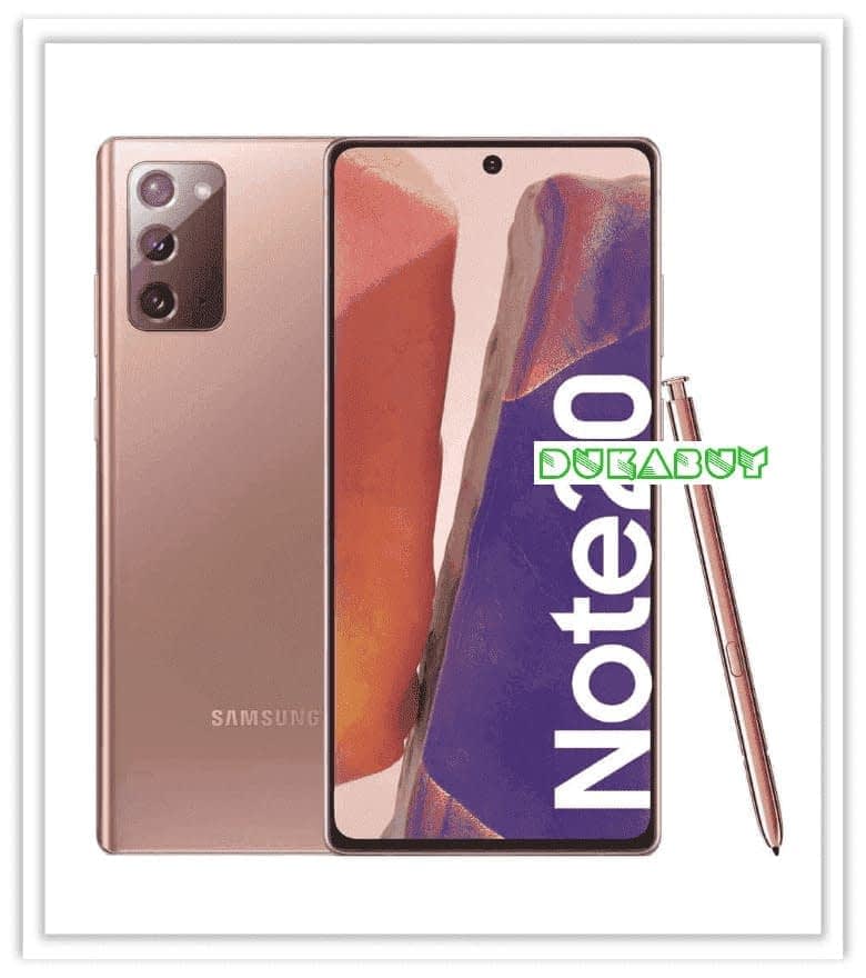 Samsung Galaxy note 20 bronze 4G buy online nunua mtandaoni Tanzania DukaBuy