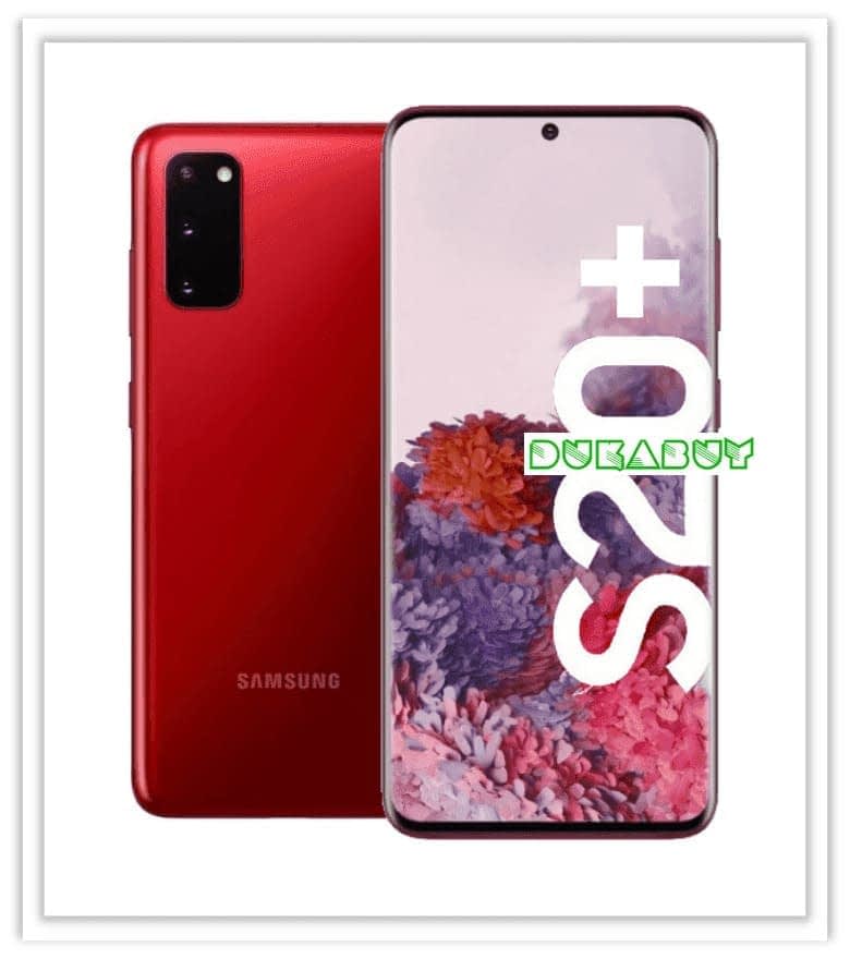 Samsung Galaxy S20 red plus black buy online nunua mtandaoni Tanzania DukaBuy