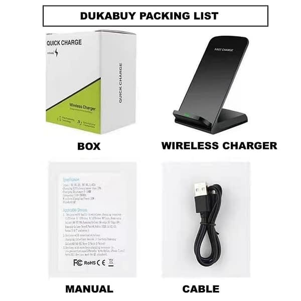 Wireless Charger buy online nunua mtandaoni Tanzania DukaBuy 25 min 2