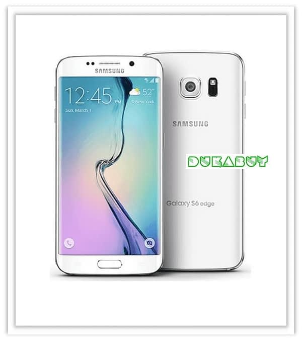 Samsung Galaxy S6 edge white buy online nunua mtandaoni Tanzania DukaBuy