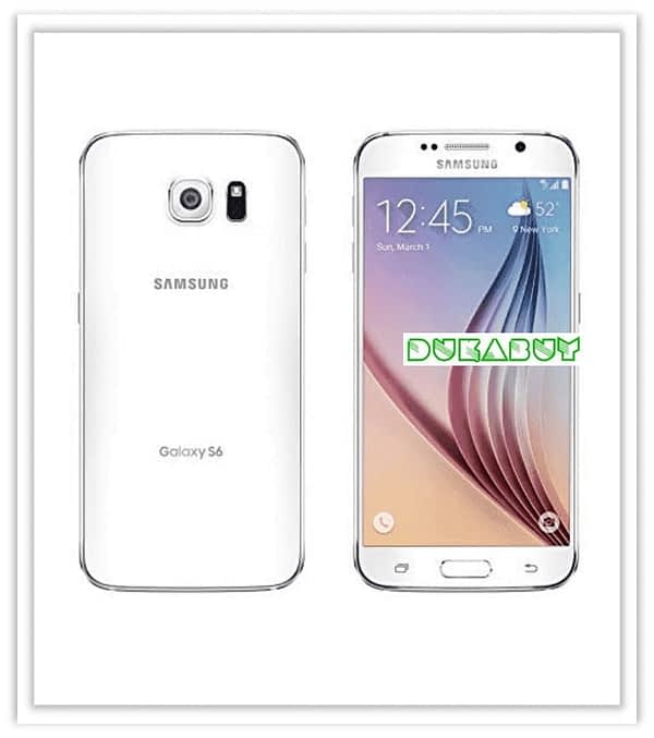 Samsung Galaxy S6 white buy online nunua mtandaoni Tanzania DukaBuy