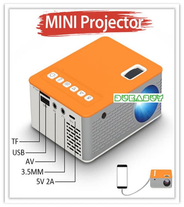 Mini Projector LED Metheron UC28D buy online nunua mtandaoni Available for sale price in Tanzania DukaBuy 11