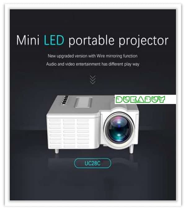 Mini Projector LED Rao Pinqixing buy online nunua mtandaoni Available for sale price in Tanzania DukaBuy 12 1