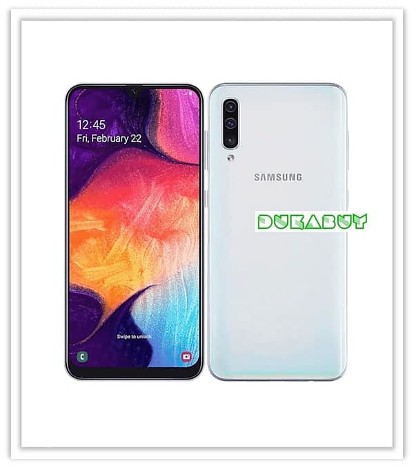Samsung Galaxy A50 white buy online nunua mtandaoni Tanzania DukaBuy